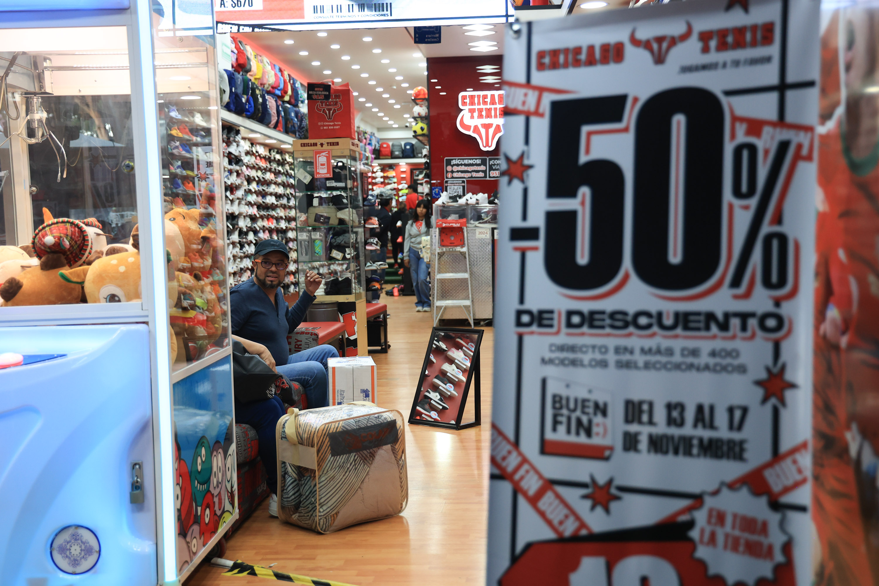 VIDEO Buena respuesta al Buen Fin 2025 en centros comerciales de Puebla