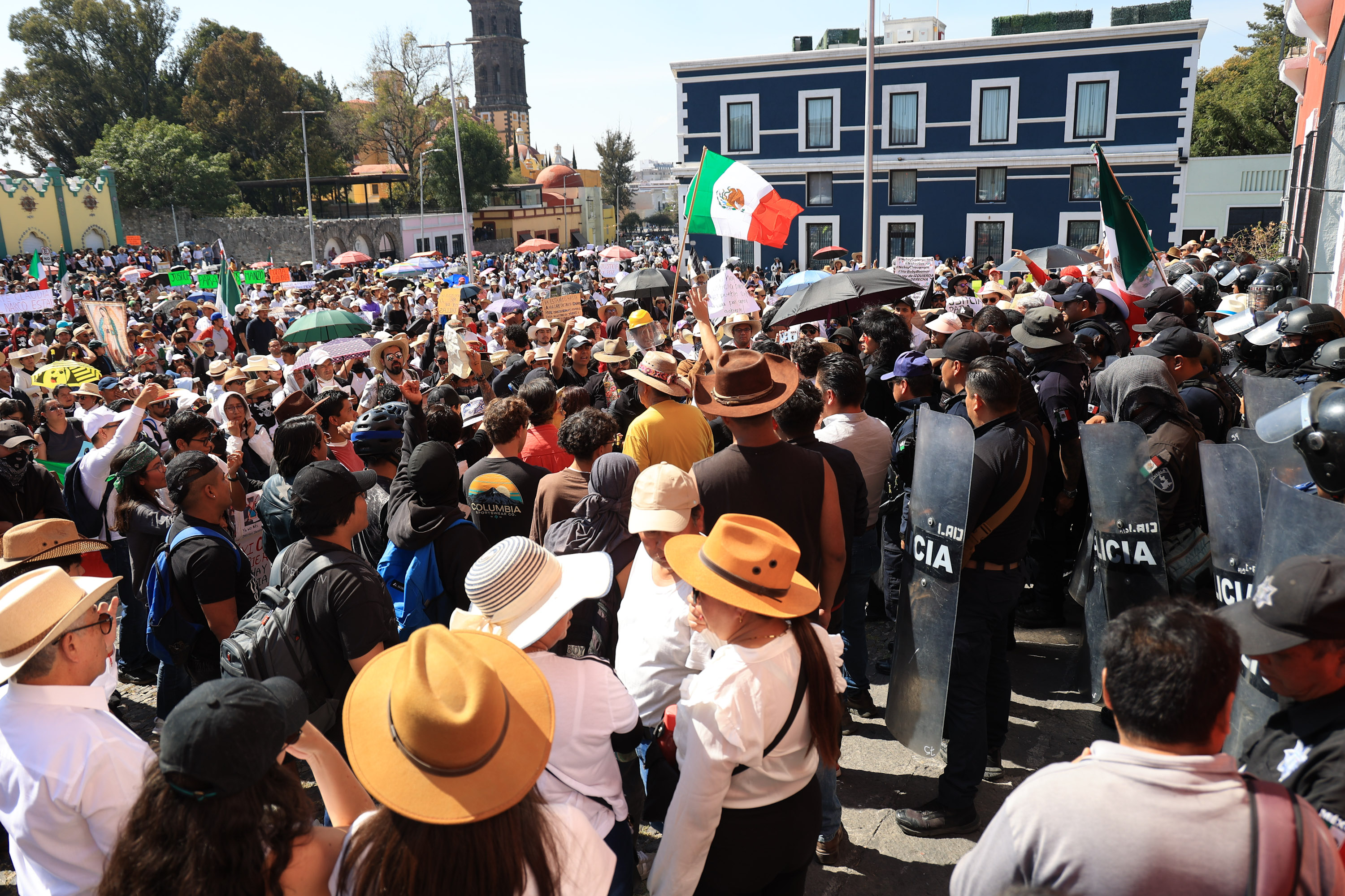 Gobierno de Puebla garantiza respeto al derecho de libre expresión