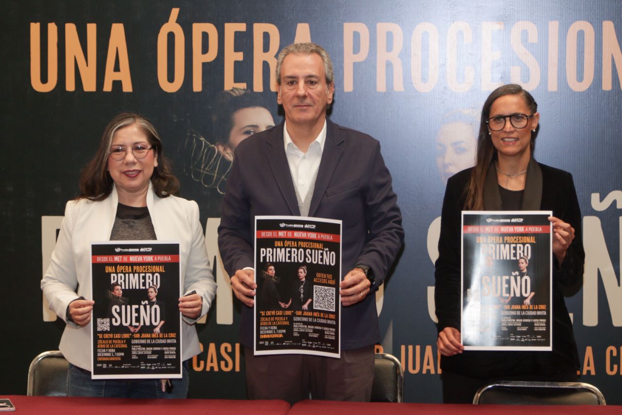 Desde el MET de Nueva York llega a Puebla capital la ópera Primero Sueño