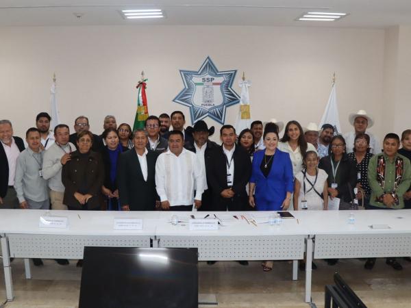 SSP y Consejo Estatal acuerdan incrementar inversión municipal en seguridad