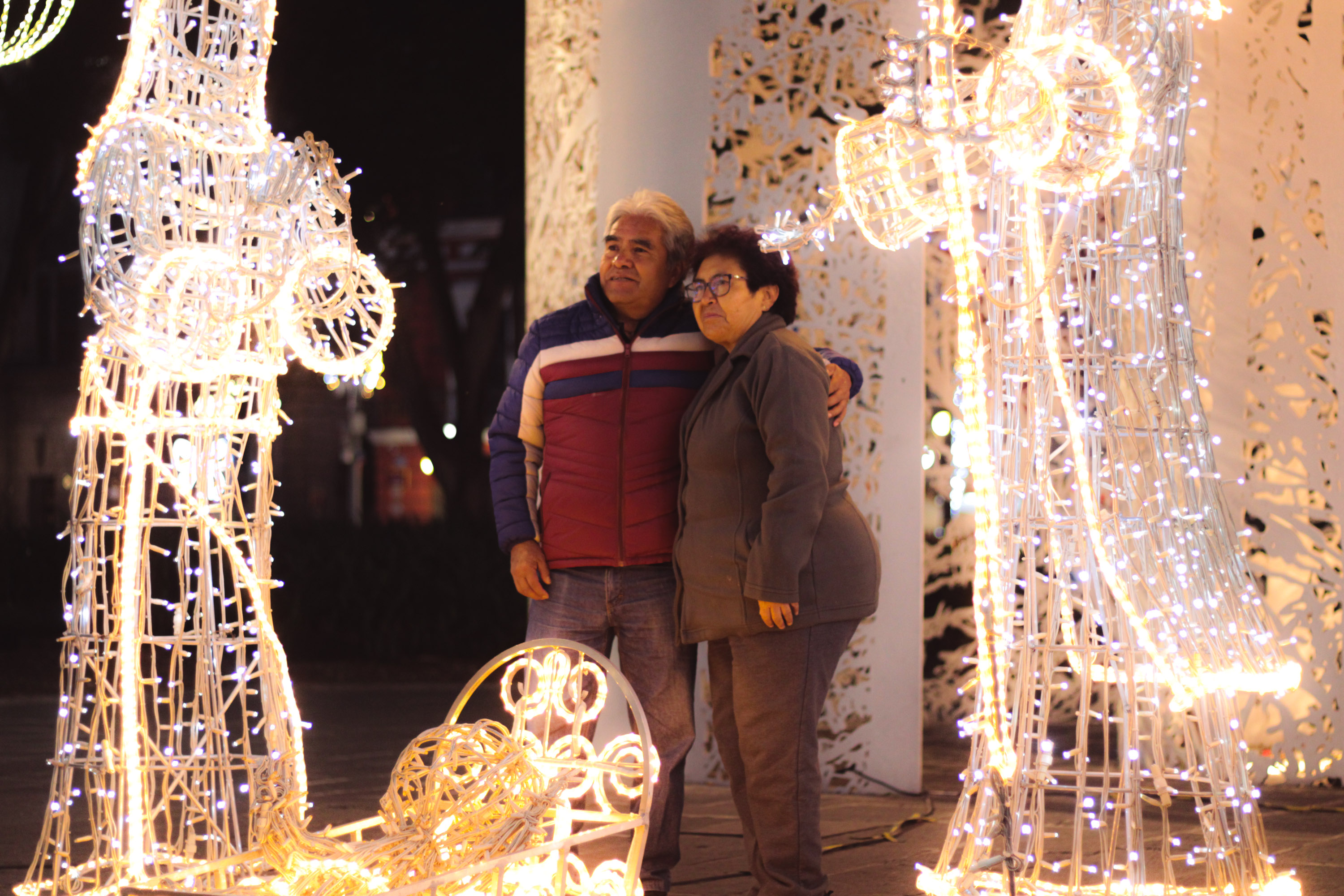 El adorno navideño en Puebla Capital será de alta tecnología 