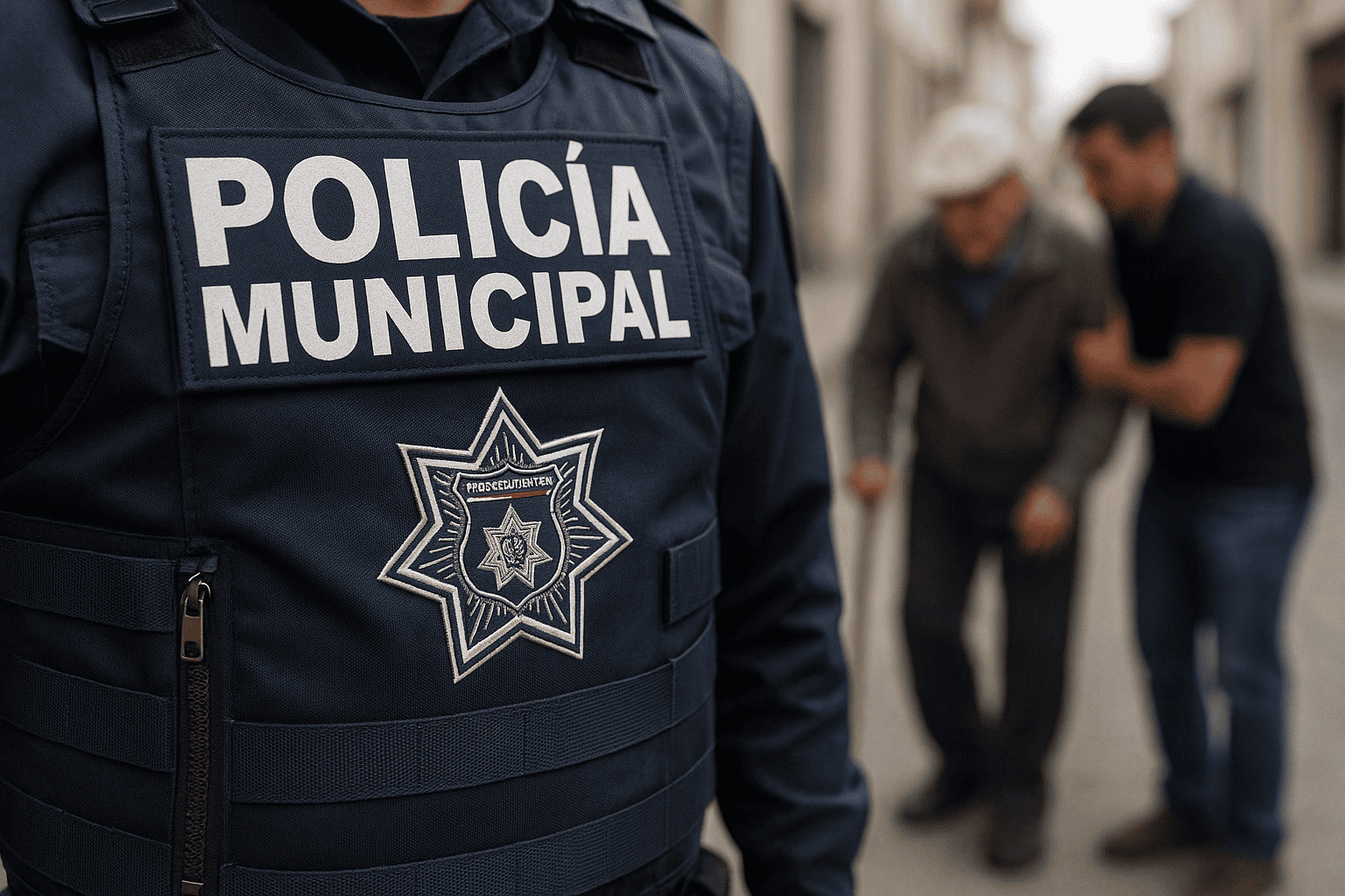 Familia denuncia agresión de policías contra adulto mayor en Zacapoaxtla
