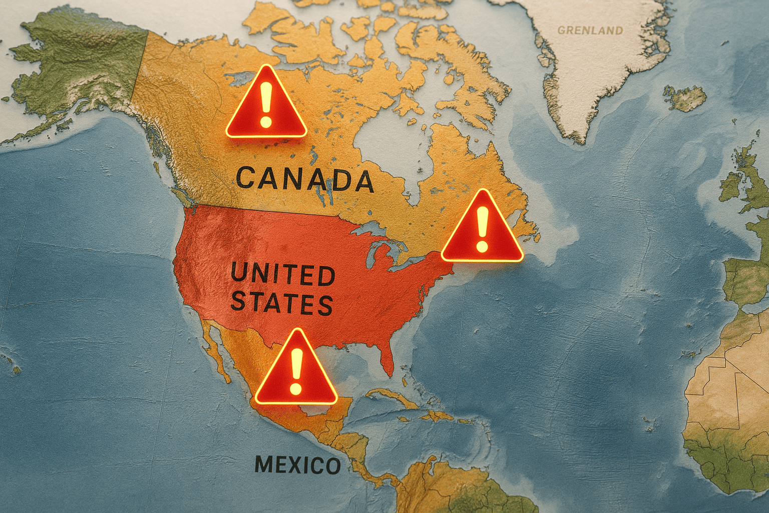 EE.UU. UU. y Canadá emiten advertencias de viaje a México por protestas y tensión política