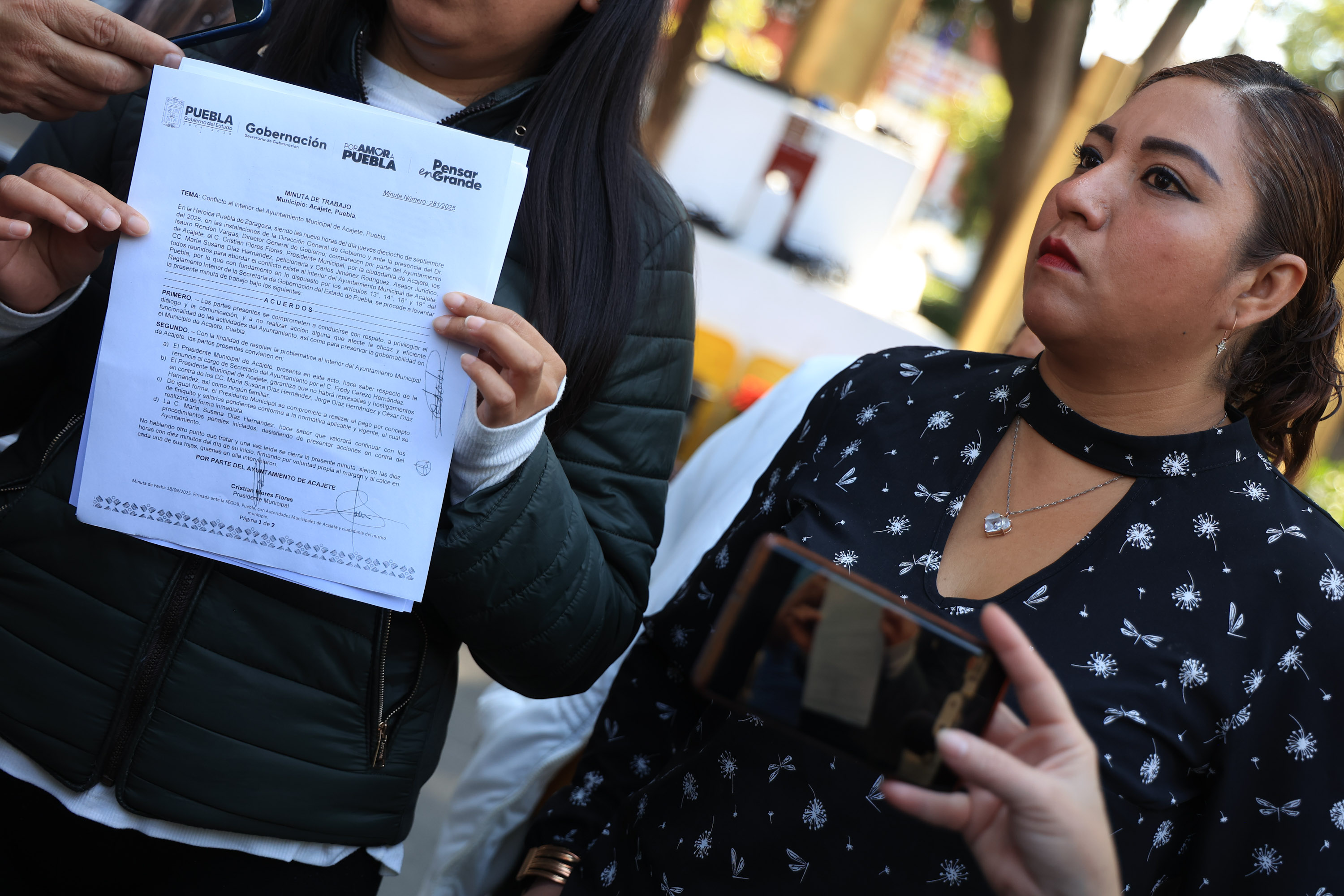 Trabajadora denuncia hostigamiento laboral y sexual en el municipio de Acajete