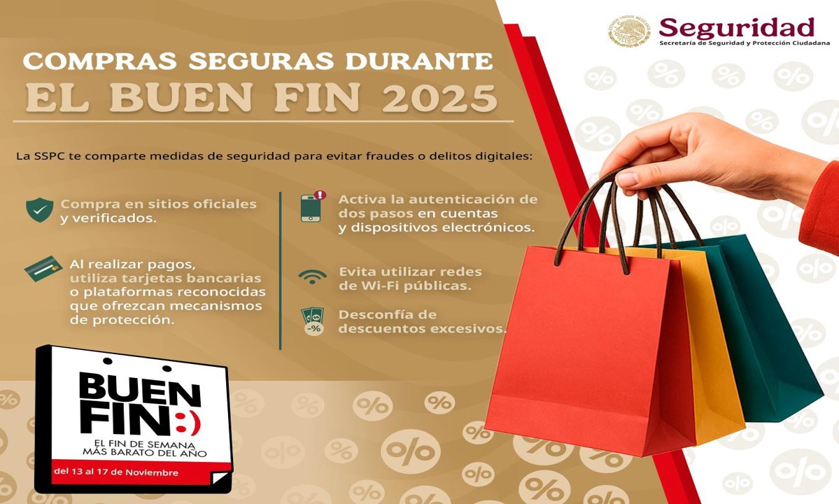SSPC brinda recomendaciones para proteger tu patrimonio este Buen Fin 2025