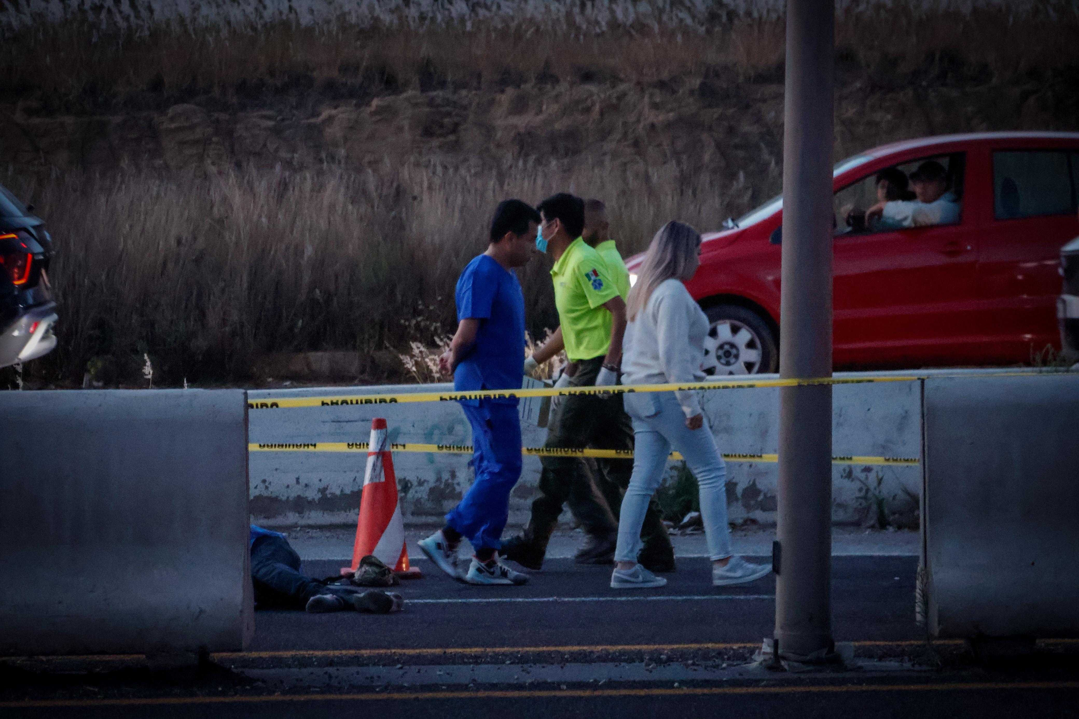 Muere masculino al ser atropellado sobre la autopista Apizaco-Tlaxcala