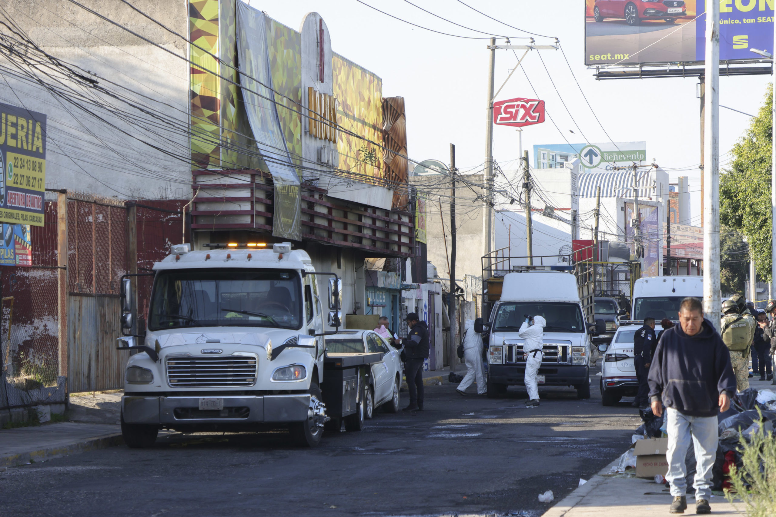 Asciende a seis los muertos por ataque armado al centro nocturno de Lacoss, en Puebla