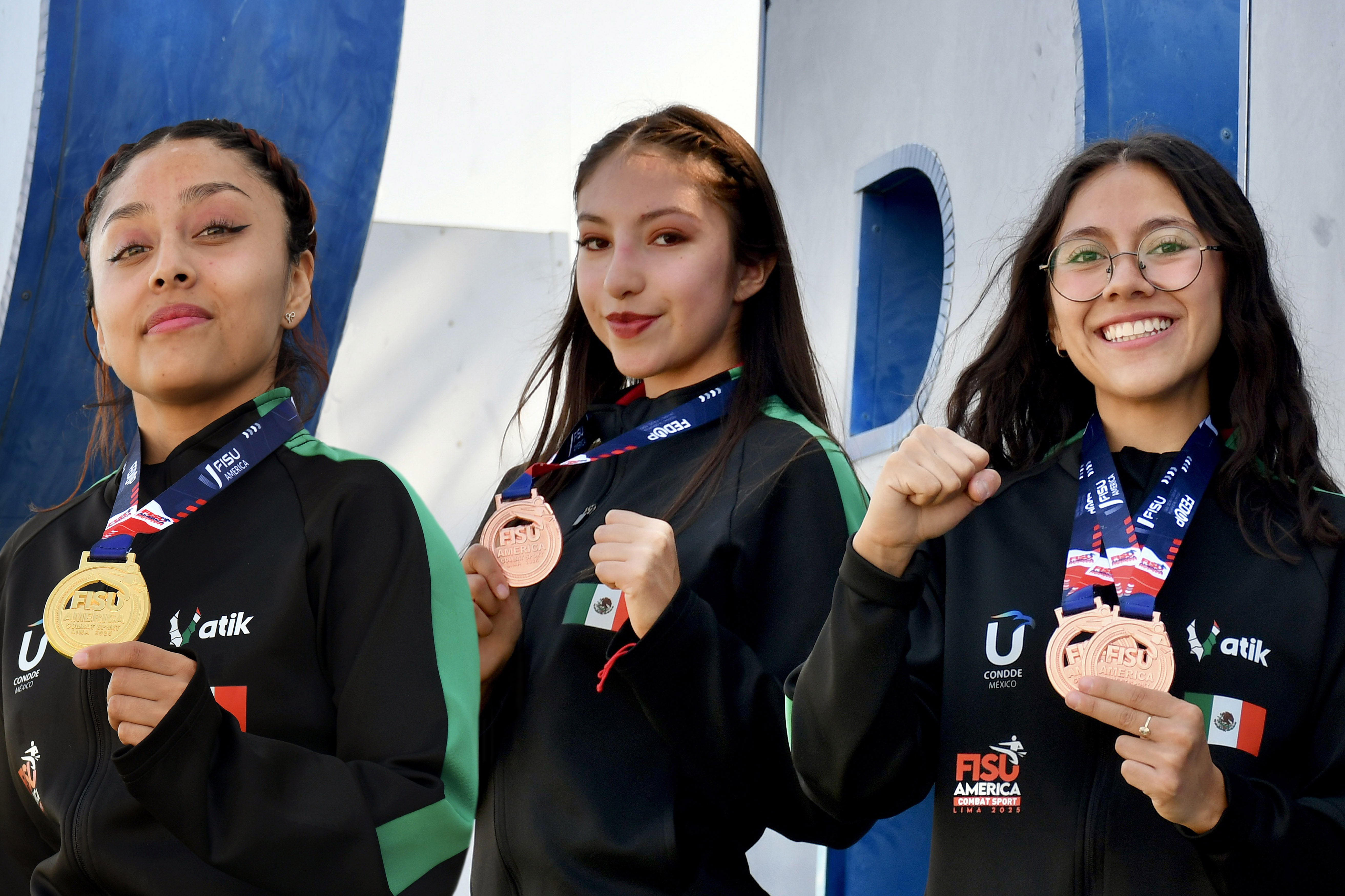 Un oro y tres bronces logran estudiantes BUAP en los FISU AMERICA Combat Sport
