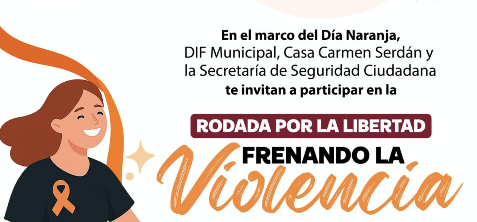 San Pedro Cholula se moviliza contra la violencia con rodada, teatro y capacitación