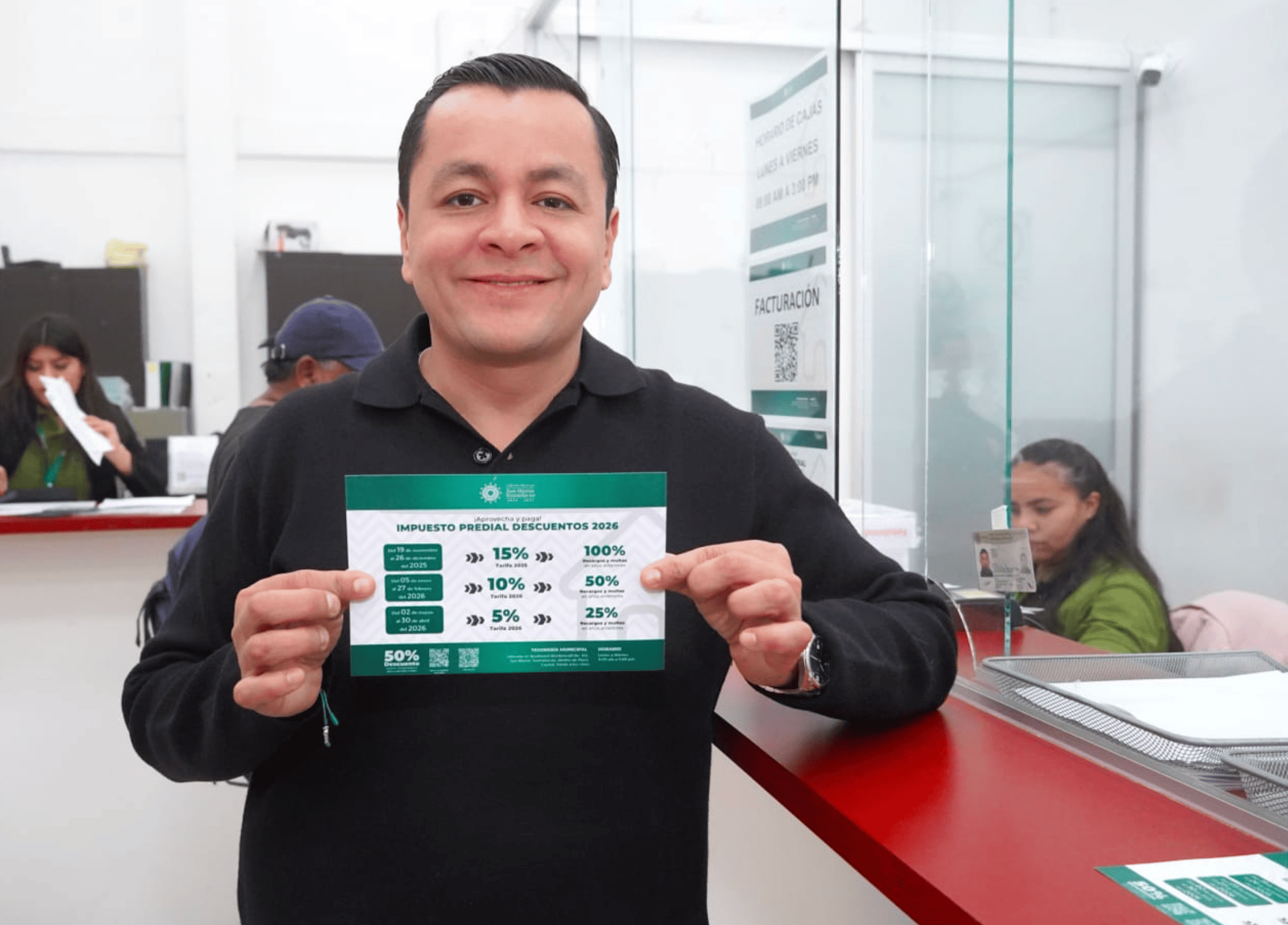 Texmelucan inicia cobro anticipado del predial 2026 con descuentos hasta abril