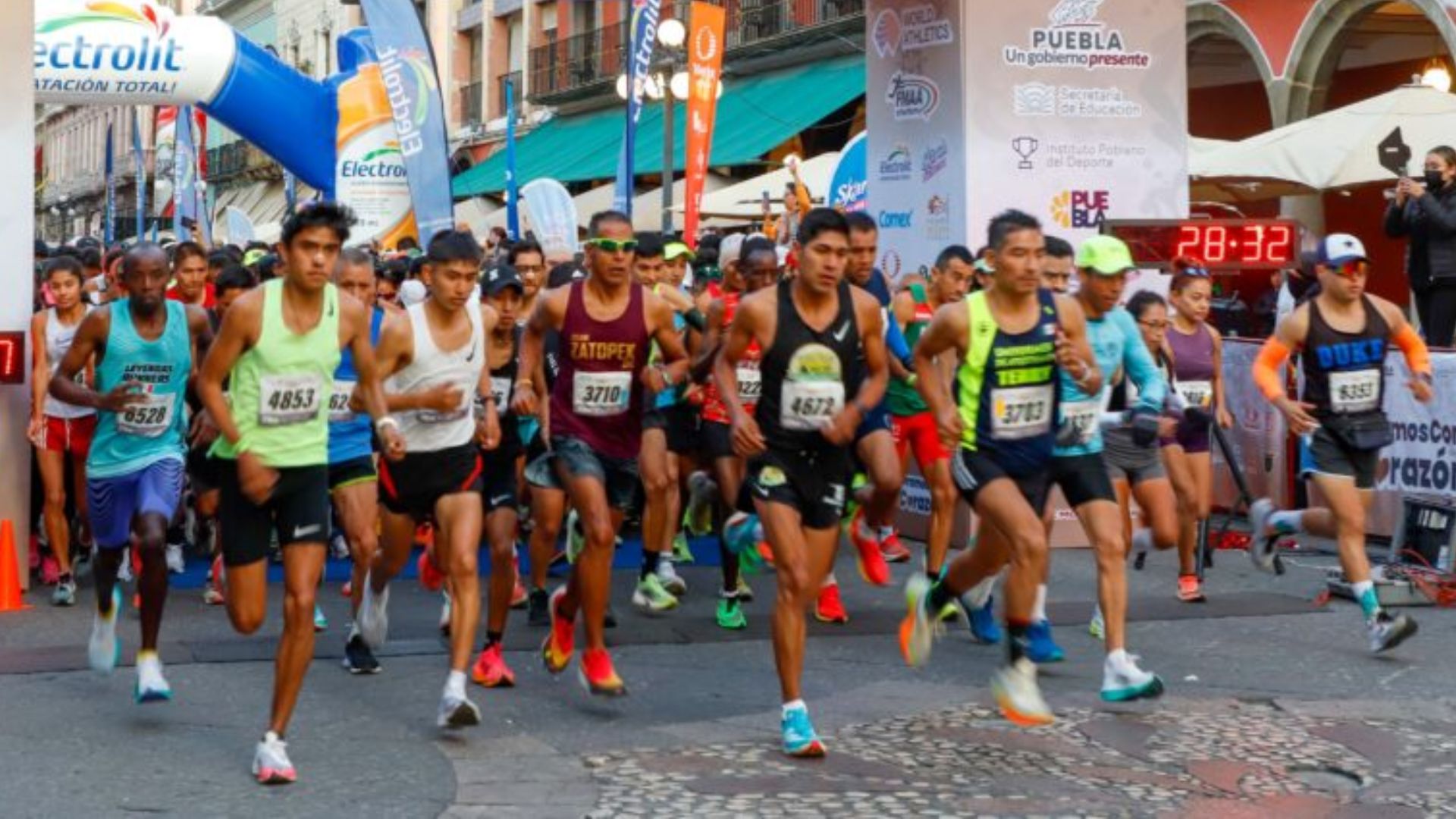 Checa que vialidades van a mantenerse cerradas por el Maratón Puebla 2025