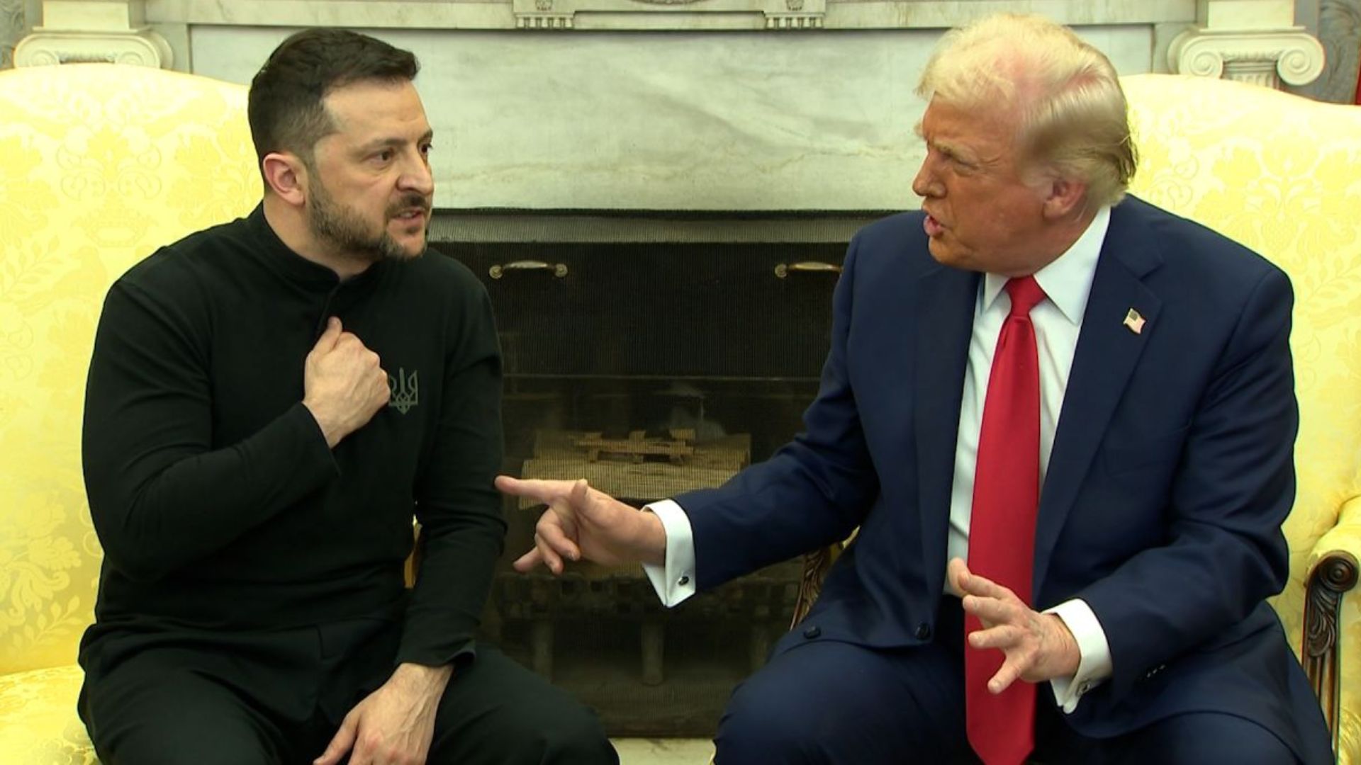 Trump asegura que no amenazo a Zelensky para terminar la guerra en Ucrania
