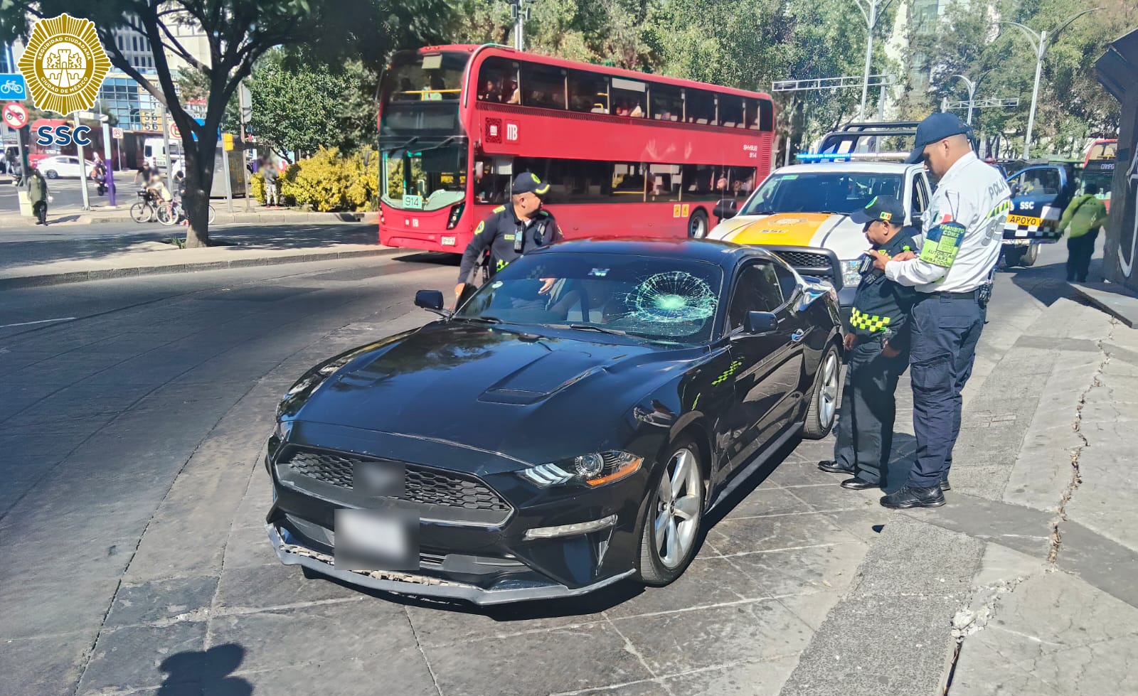 Detienen a tres personas que posiblemente atropellaron a cinco ciudadanos en la Cuauhtémoc