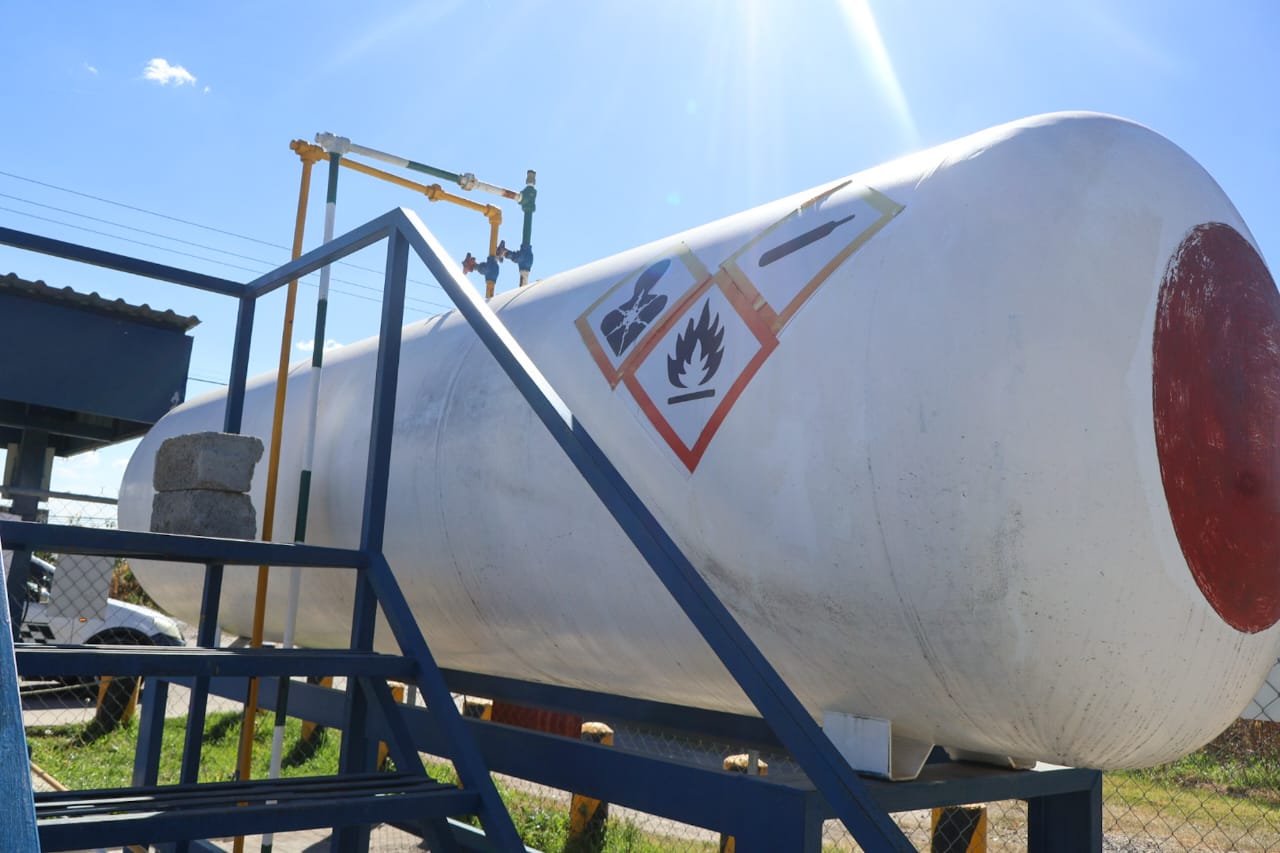 Aseguran un inmueble utilizado para almacenar Gas LP en Apizaco