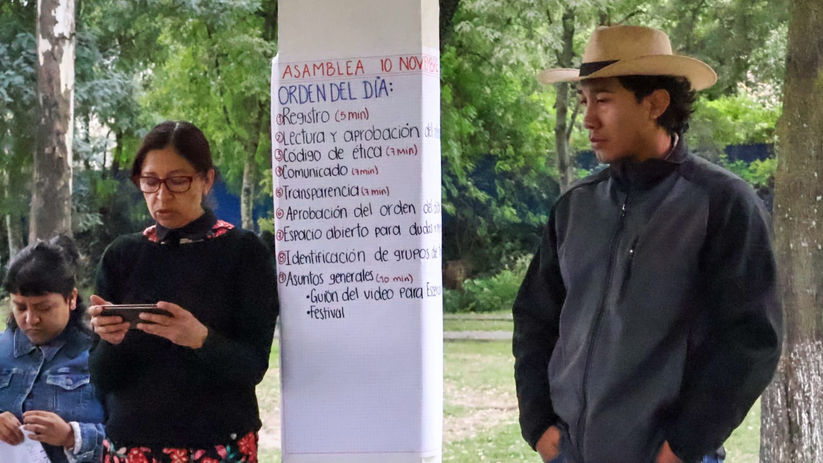 Defensores del Parque de la Juventud, en Tlaxcala, revisan avances con autoridades