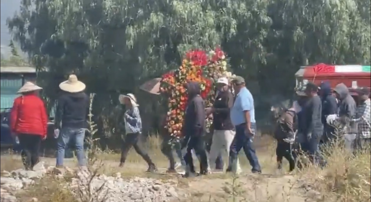 Despiden con honores a policías asesinados en violenta emboscada de Huixcolotla 