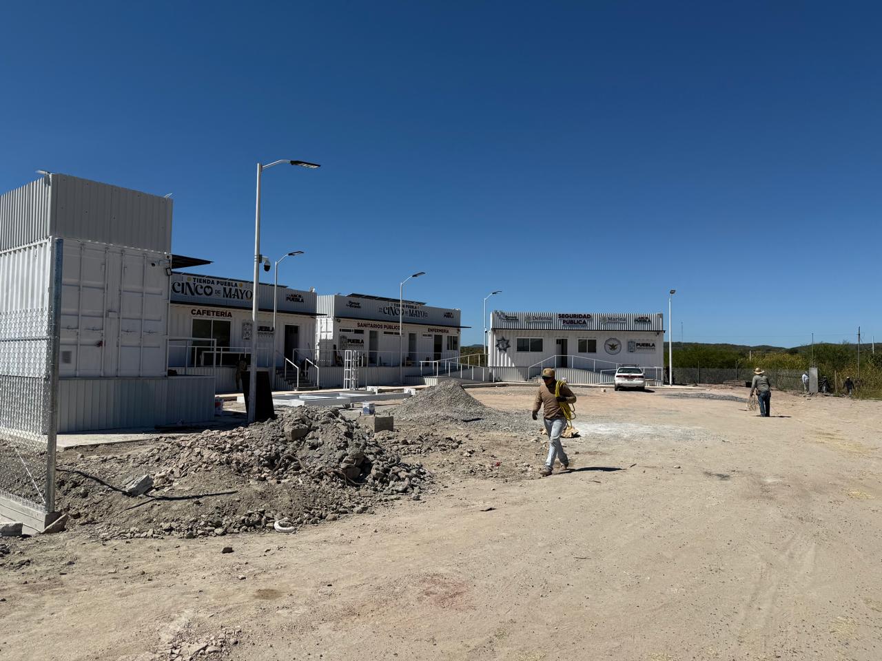 CESAT en Chiautla registra avance del 90%: refuerza seguridad y turismo 