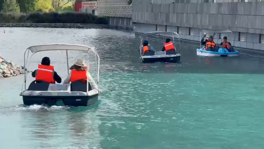 Lago del CIS en Puebla estrena paseos en lancha