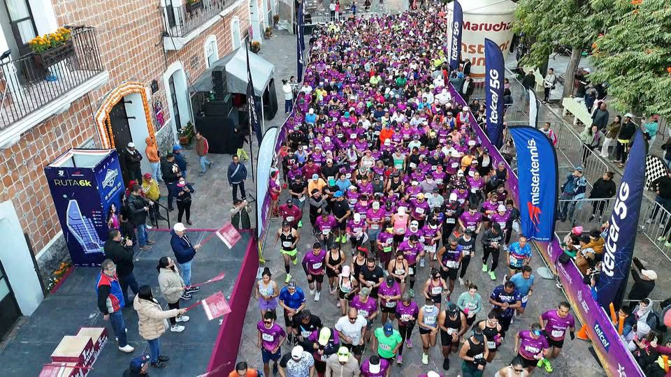 En la Míster Carrera 2025 de Atlixco participan miles de corredores
