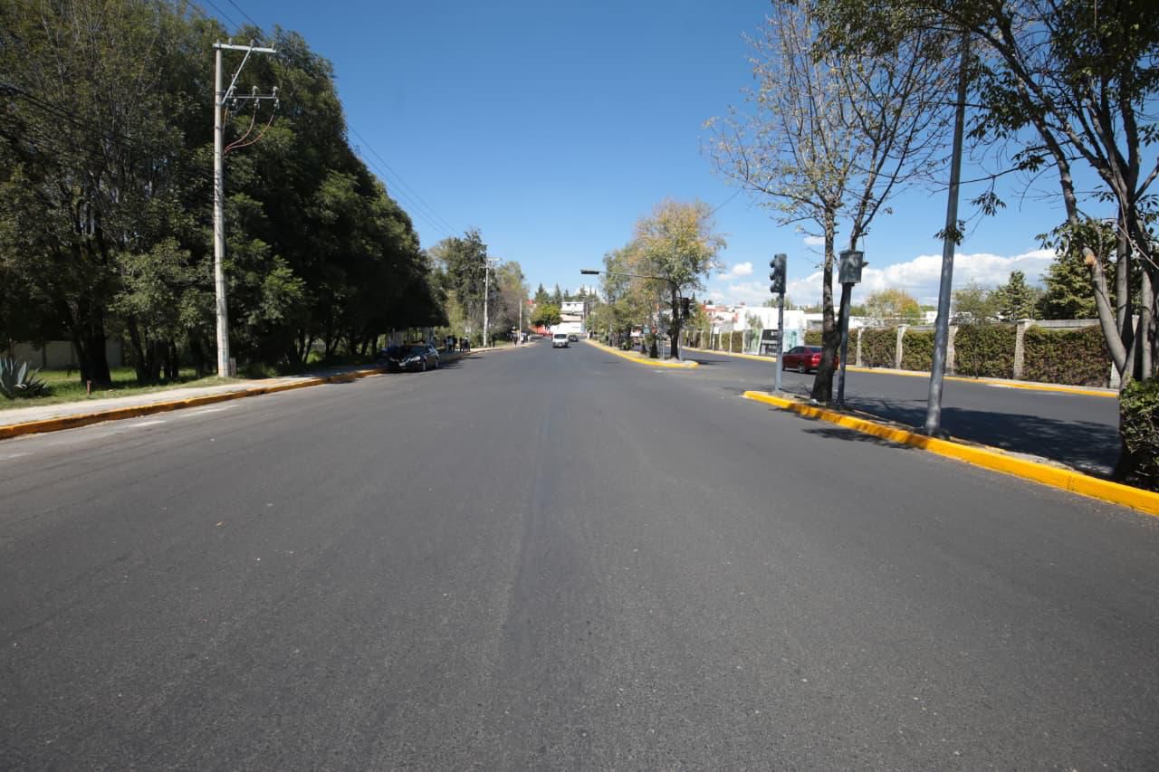 Gobierno de Puebla transforma movilidad con rehabilitación vial en tiempo récord