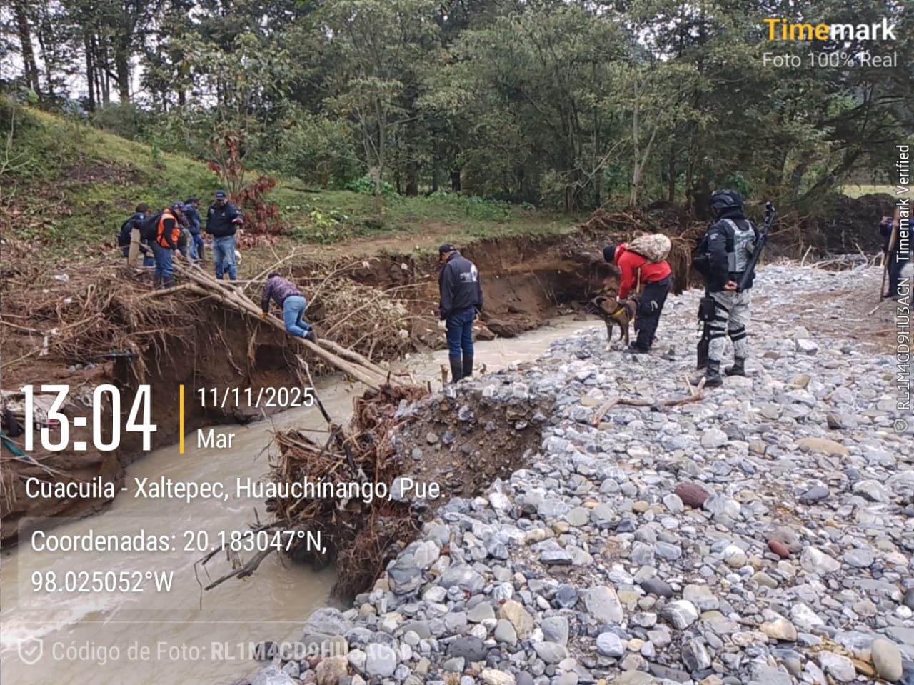 Sin resultados, en búsqueda del menor Liam Tadeo en Huauchinango