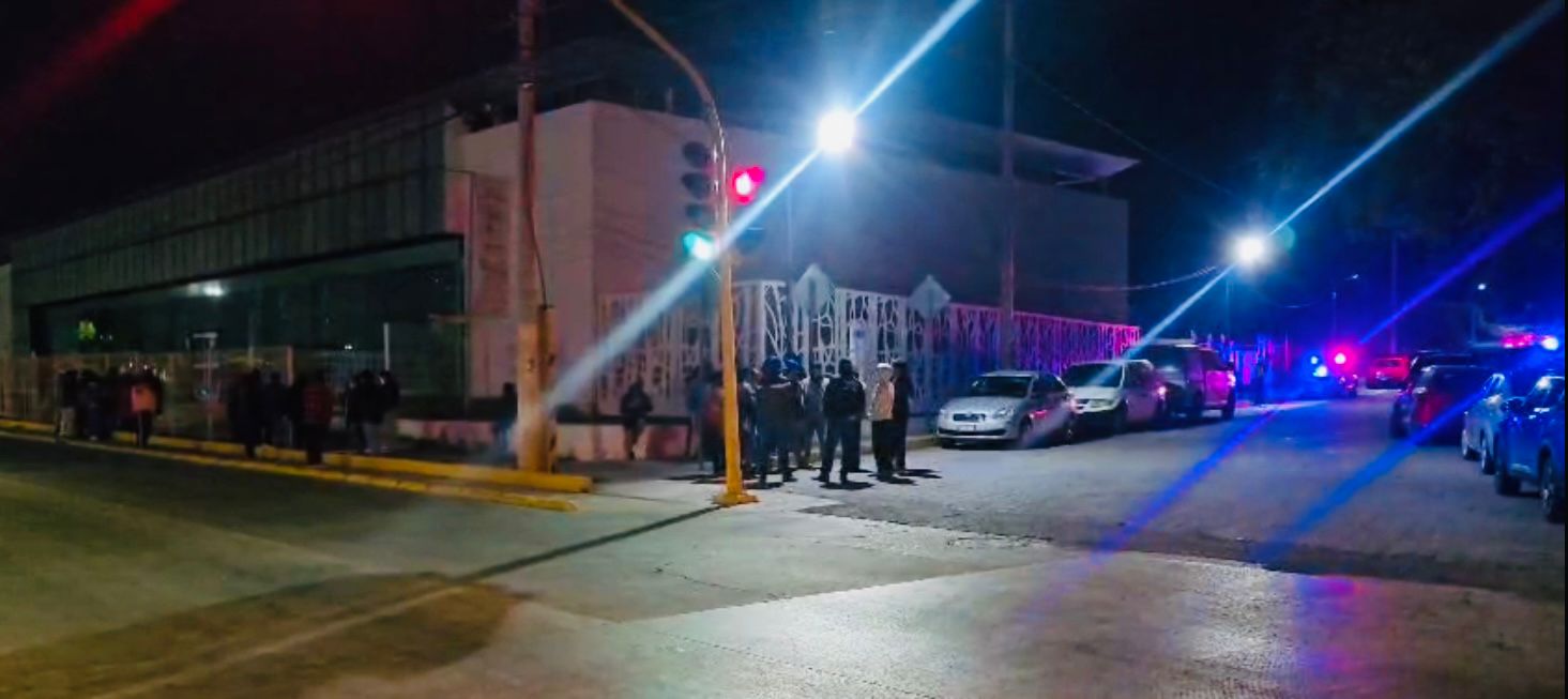 Despliegan operativo de seguridad en Casa de Justicia de Atlixco
