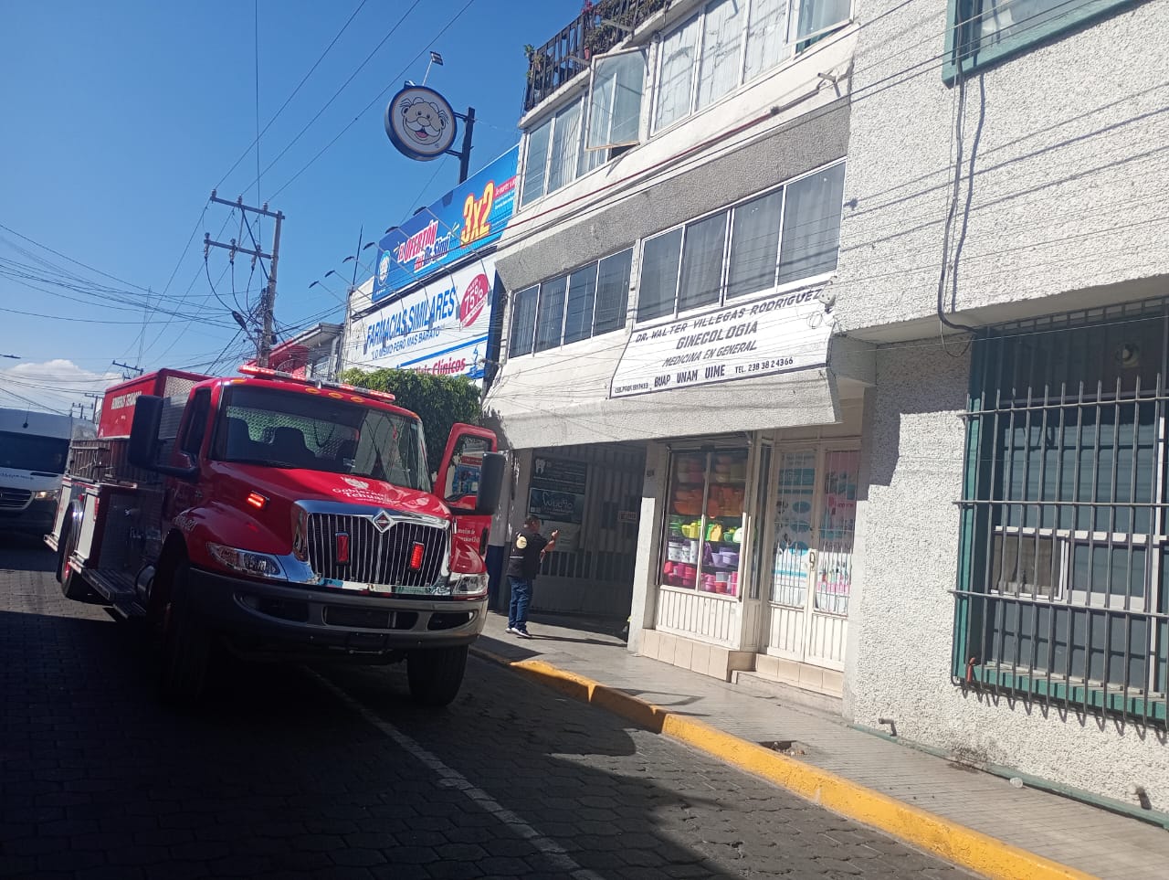 Explota tanque de gas cerca de la clínica 30 del IMSS en Tehuacán 