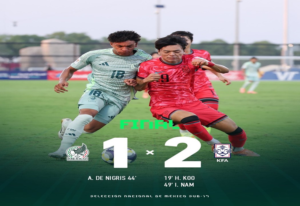 México inicia perdiendo en el Mundial Sub-17