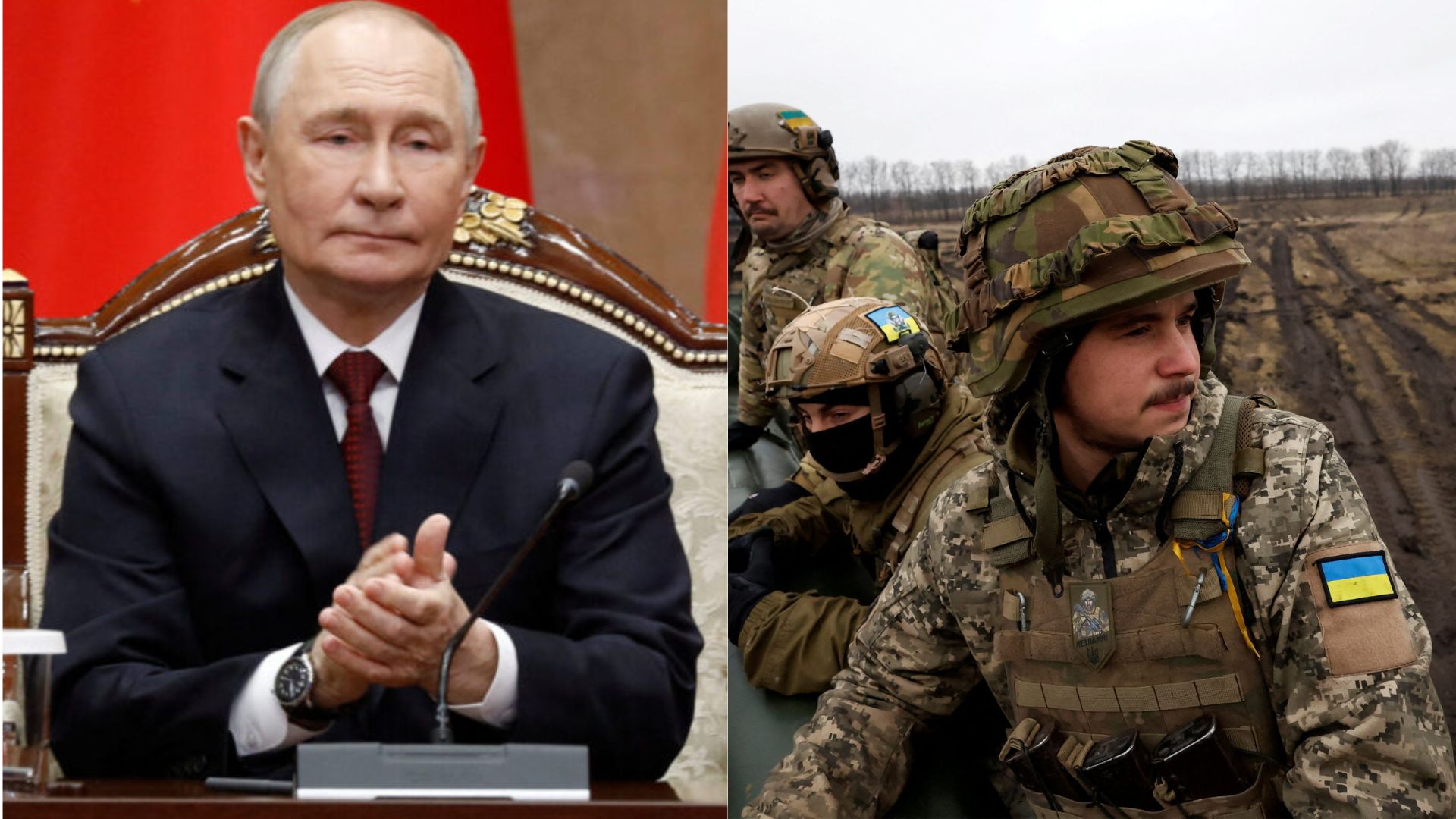 No habrá un cese al fuego hasta que Ucrania retire a sus tropas de Rusia: Putin