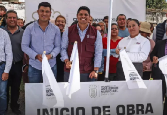 Inicia pavimentación de calles en Cuautlancingo con inversión superior a 3 millones de pesos