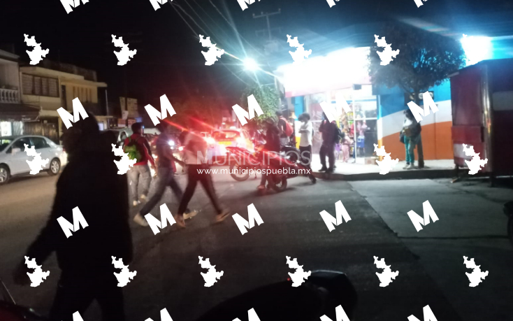 Se registra riña entre alumnos de dos escuelas en Texmelucan