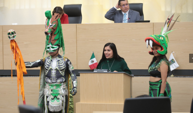 Promueve diputada reconocimiento del Festival de la Luz de Chignahuapan como Patrimonio Cultural Intangible 