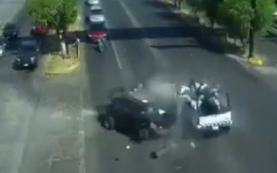 Choque provocado por patrulla de la GN deja cuatro muertos en Michoacán