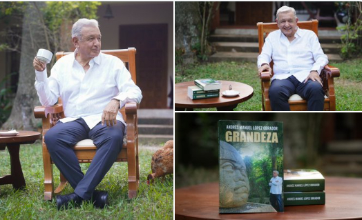 Reaparece AMLO tras meses de silencio para anunciar su nuevo libro