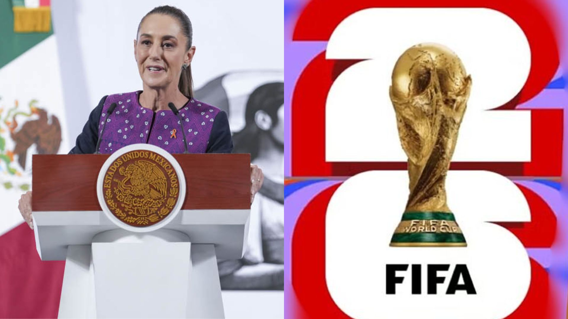 Sheinbaum contempla viajar a EU en diciembre para atender a sorteo del Mundial