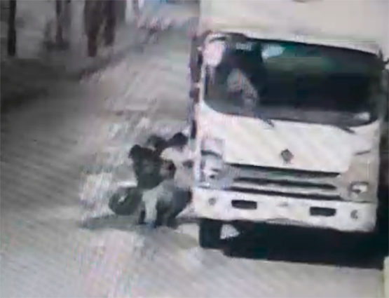 Captan a un ladrón de autopartes en Texmelucan