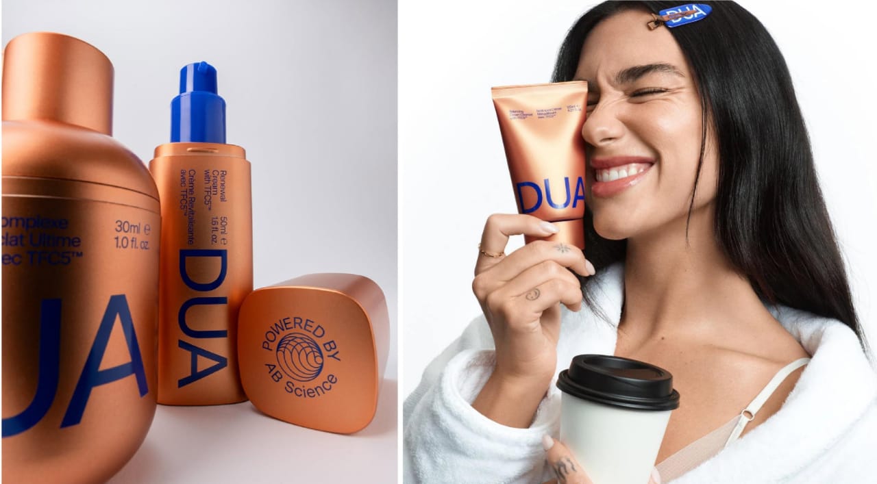 DUA, la nueva línea de productos para la piel de Dua Lipa 