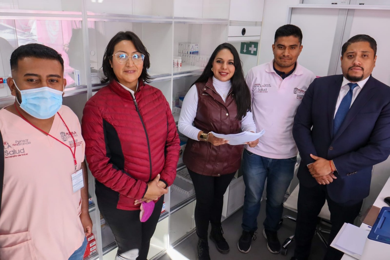 La Caravana de la Mujer llega a San Pedro Cholula con servicios gratuitos de salud