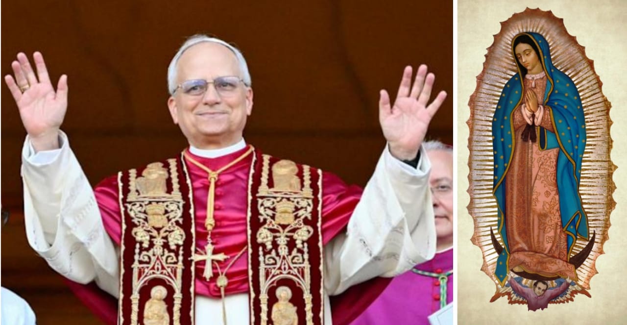 Papa León XIV expresa su deseo de visitar a la Virgen de Guadalupe 