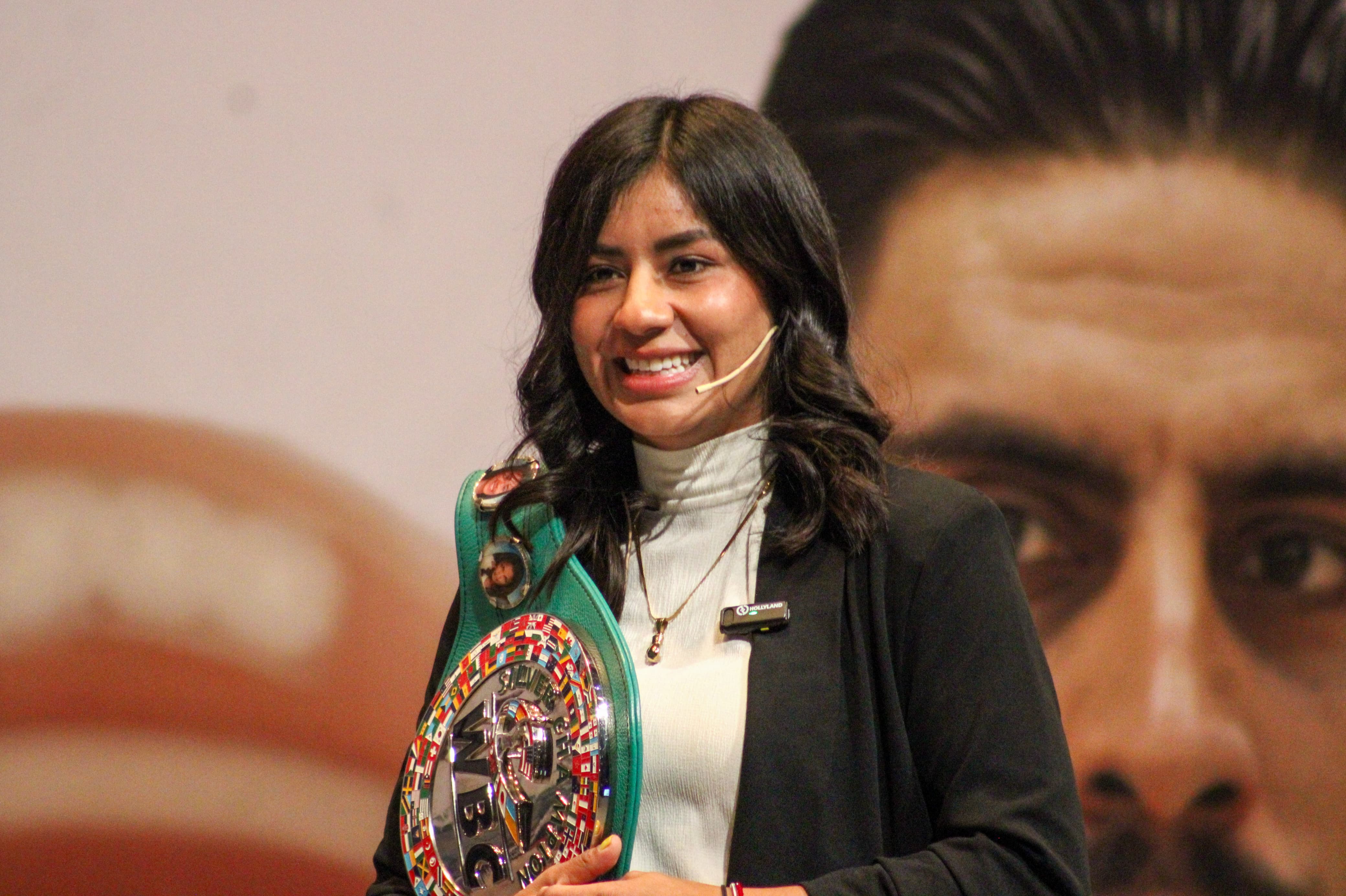 Gaby “La Bonita” Sánchez va por la gloria: “El cinturón se queda en casa”