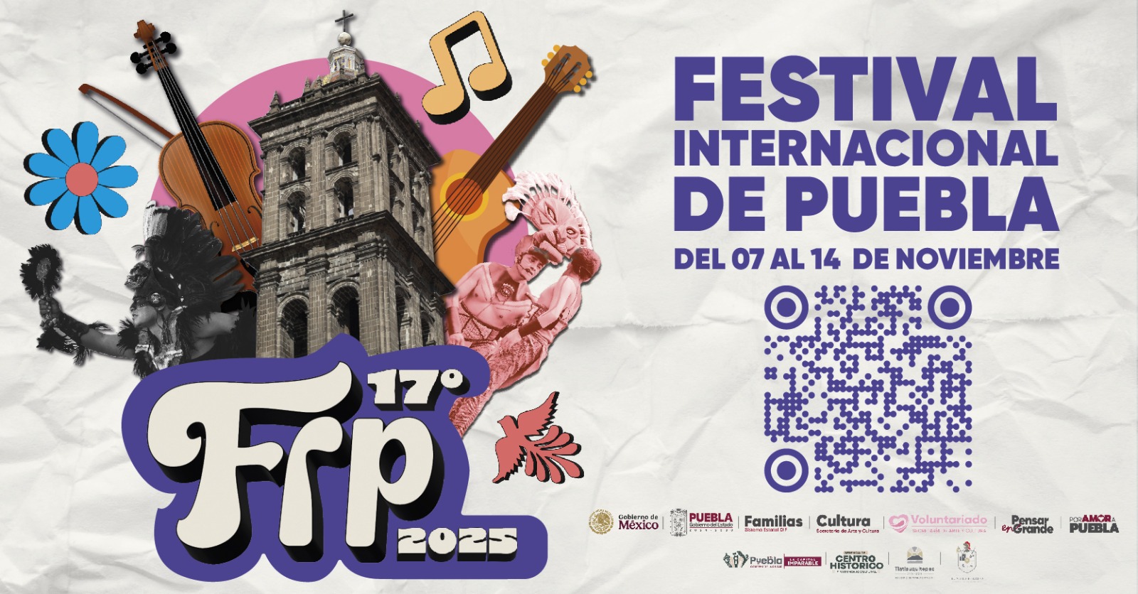 Gobierno invita a la edición 17 del Festival Internacional de Puebla