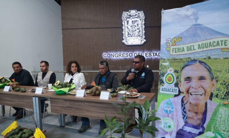 Anuncian la Feria del Aguacate en Atlixco
