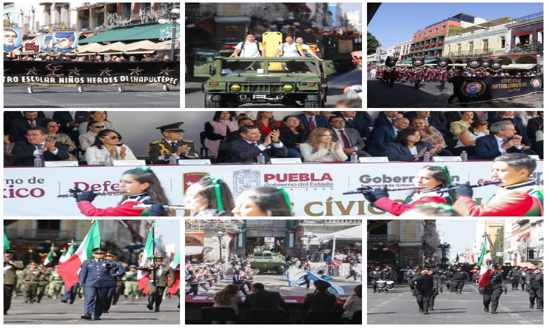 Desde Puebla se defiende con firmeza a la presidenta y la soberanía, con los principios de la 4T