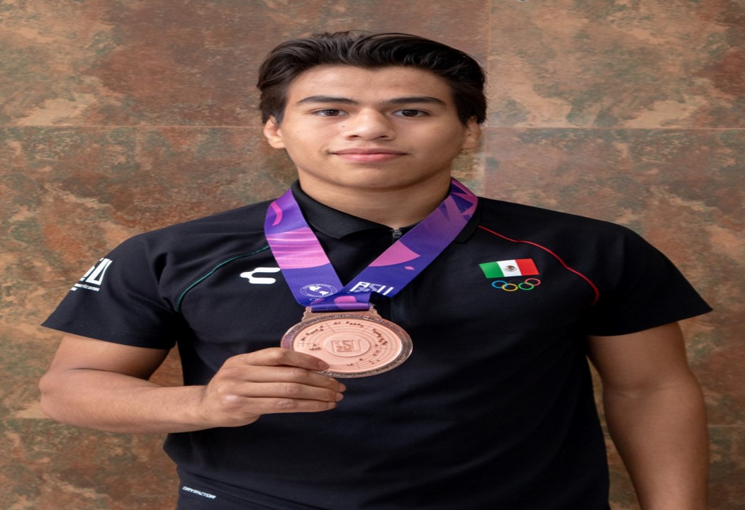 Mexicano Eduardo Sagastegui logra oro en España