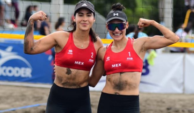Buscan la gloria Atenas Gutiérrez y Susana Torres en Mundial de Voleibol de Playa 2025