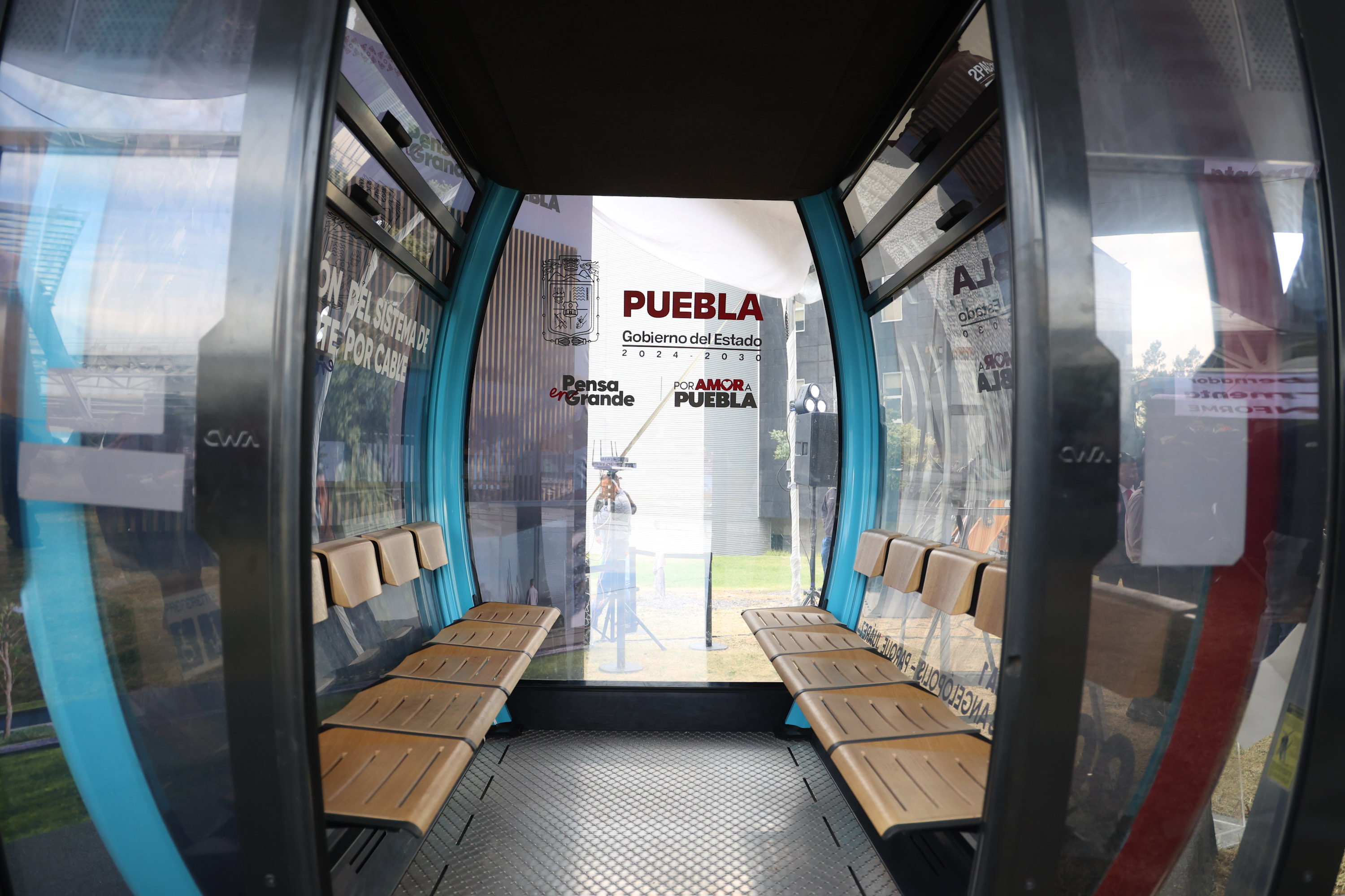 La construcción del cablebus fortalecerá el transporte en la ciudad: Rodrigo Abdala 