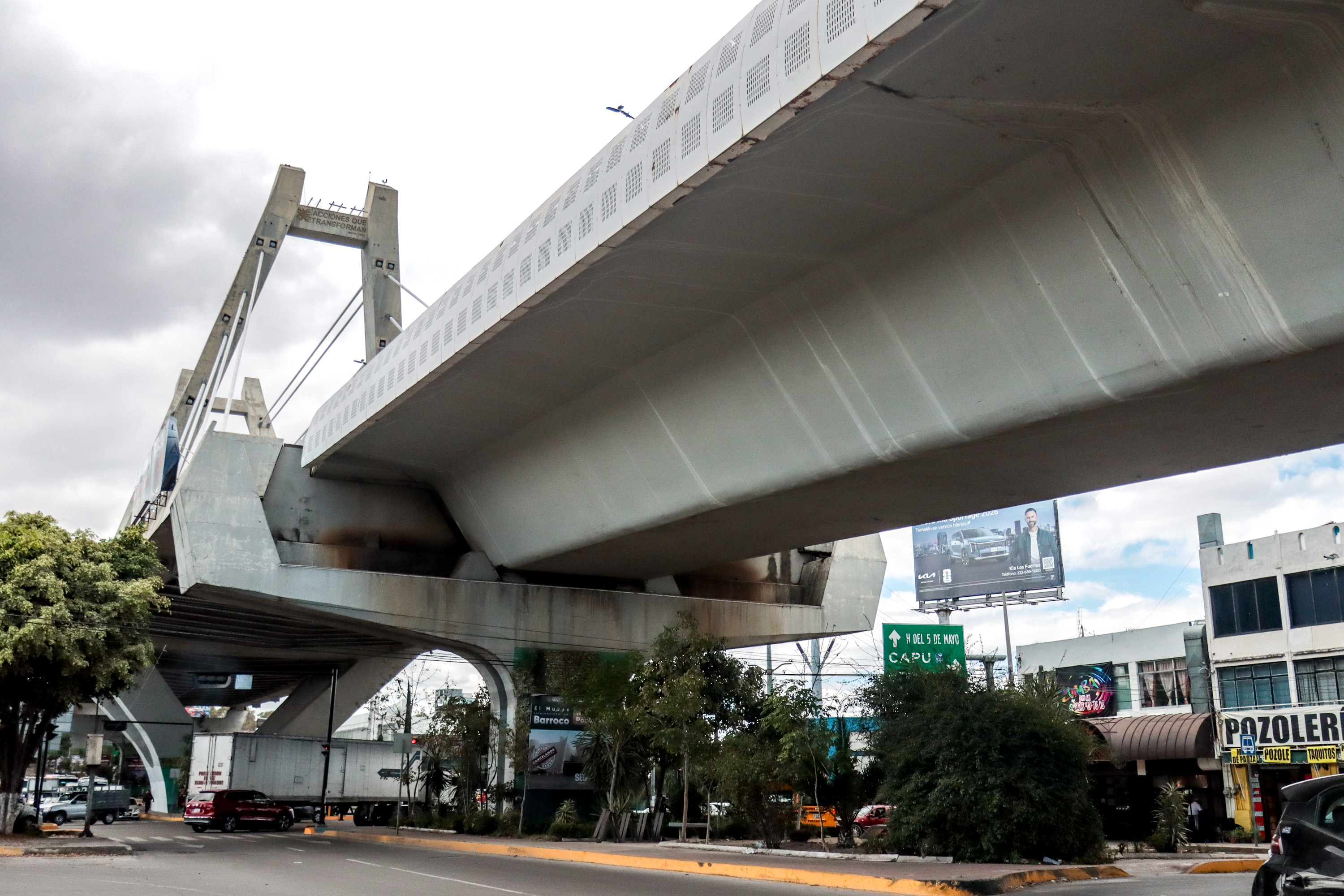 MAÑANERA Analiza Gobierno Estatal afectación en Distribuidor Vial Ignacio Zaragoza