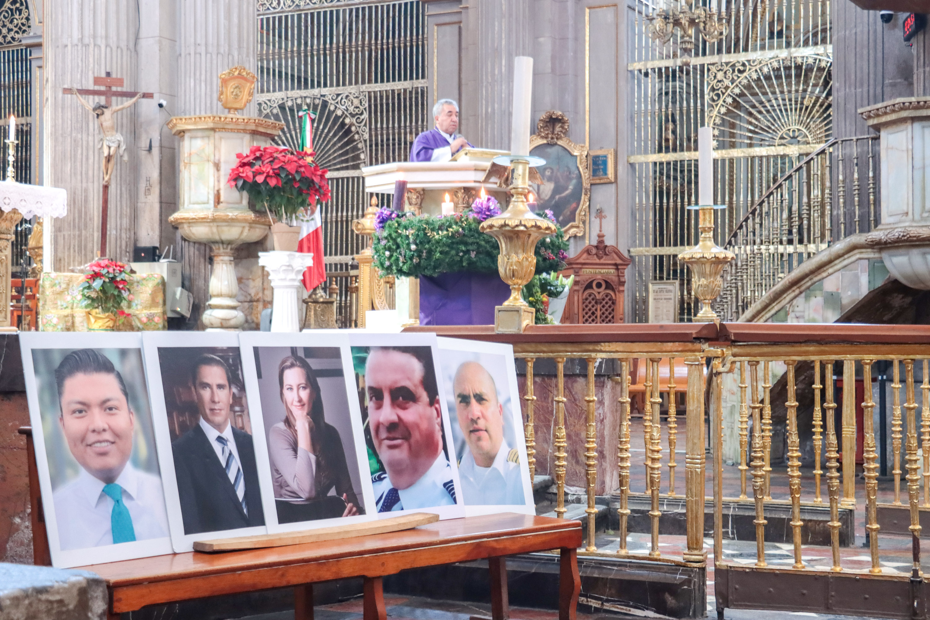 VIDEO Realizan misa por séptimo aniversario luctuoso de Martha Erika Alonso y Rafael Moreno Valle