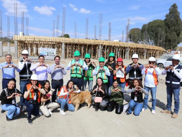 Avanza construcción de Centro de Bienestar Animal; dignificará atención de seres sintientes
