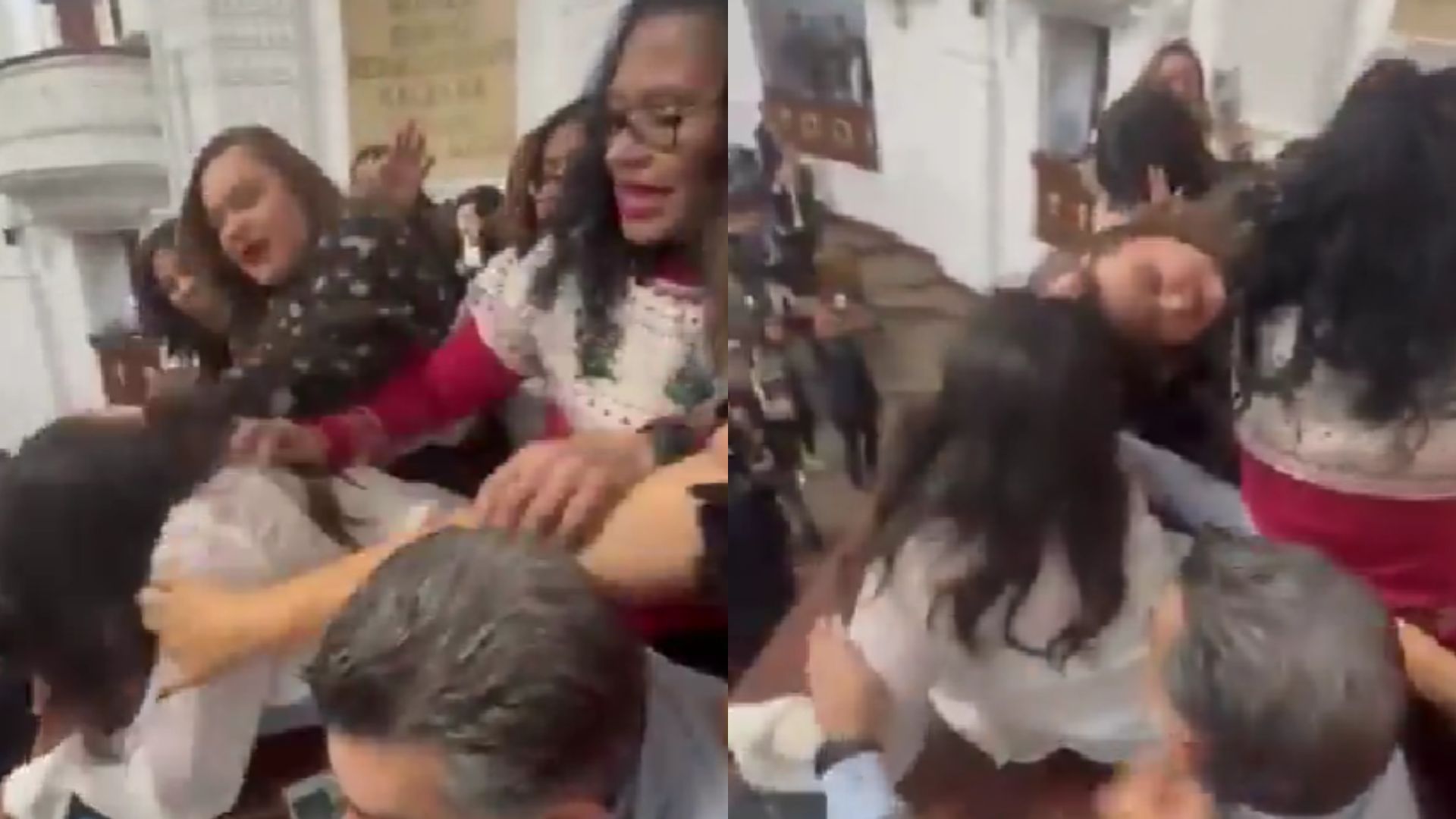 Suspenden sesión en Congreso de la CDMX tras intensa pelea entre diputadas